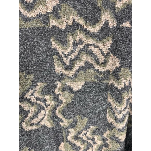 SMARTWOOL x JIBBERISH Men's Charcoal Heather Camo Hudson Sweater Cardigan NWT M - Picture 5 of 6